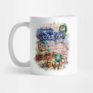 Graffiti Szimpla I Love Budapest Mug